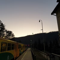Photo taken at Železniční stanice Vrané nad Vltavou by Jenda on 2/27/2019