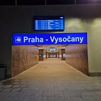 Photo taken at Železniční stanice Praha-Vysočany by Jenda on 12/20/2023