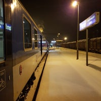 Photo taken at Železniční stanice Mariánské Lázně by Jenda on 1/21/2018