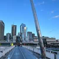 Foto diambil di Baltasis tiltas | White bridge oleh Maik L. pada 12/25/2023