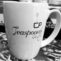Photo taken at Teaspoons Cafe by Steve H. on 9/14/2012