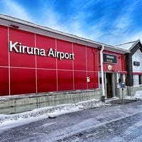 Photo taken at Kiruna Airport (KRN) by Cenker K. on 1/22/2022