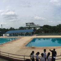 Photo taken at Chulabhornwalailak Swimming Complex by Donut on 8/1/2017
