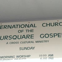 Photo taken at International Church Of The Foursquare Gospel by Eric M. on 12/26/2012