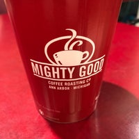 Photo taken at Mighty Good Coffee by Peter S. on 5/17/2018