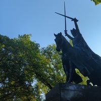 Photo taken at King Jagiello / Poland Monument by Cesar R. on 9/20/2022