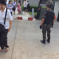 Photo taken at กองพันทหารราบที่ ๒ กรมทหารราบที่ ๑๑ รักษาพระองค์ by W. S. on 6/8/2014