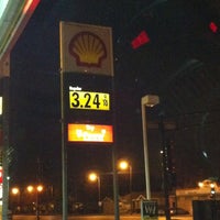 Photo taken at Shell by Akita on 1/17/2013