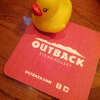 Photo taken at Outback Steakhouse by Christian M. on 3/10/2013