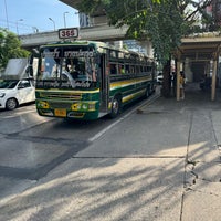 Photo taken at BMTA Bus Stop BTS บางนา (Bang Na) by SAAB 3. on 11/19/2023