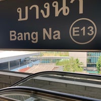 Photo taken at BTS Bang Na (E13) by SAAB 3. on 3/26/2023