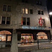 Photo taken at Hôtel Les Armures by Ediz A. on 11/13/2019