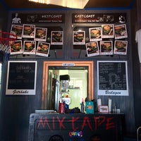 Photo taken at Mixtape - Bagel Burgers by Climbing S. on 8/9/2017