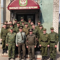 Photo taken at Факультет Военного Обучения СПбГПУ by Murik T. on 5/13/2013