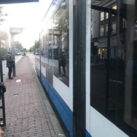 Photo taken at Tramhalte 1e Constantijn Huygensstraat by Jono H. on 9/18/2017