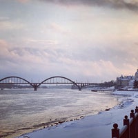 Photo taken at Волжская набережная by Alexander K. on 1/30/2021