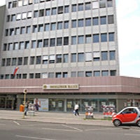 Photo taken at Berliner Bank by yellowmap berliner bank on 8/12/2016