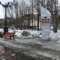 Photo taken at Сквер у ДК Кирова by Olga N. on 4/13/2019