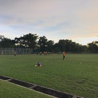 Photo taken at Kebajikan Field Berakas Sports Complex by Leila A. on 4/18/2017