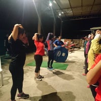 Photo taken at Kebajikan Field Berakas Sports Complex by Leila A. on 5/30/2017