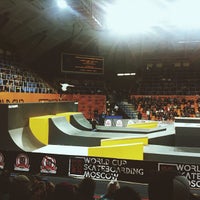 Photo taken at World Cup Skatebording Moscow by Medovaya 🐼 on 10/26/2013