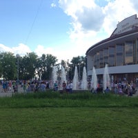 Photo taken at Площадь у Театра Драмы by dr.Death on 6/24/2013