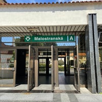 Photo taken at Metro =A= Malostranská by Takagi K. on 6/17/2022