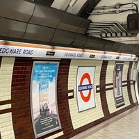 Photo taken at Edgware Road London Underground Station (Circle, District and H&amp;amp;C lines) by Takagi K. on 7/9/2022