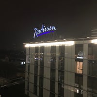 Photo taken at Radisson Hotel by Ryszard R. on 11/9/2019