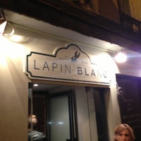 Photo taken at Le Lapin Blanc by Charles P. on 11/29/2012