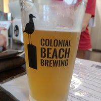 Photo taken at Colonial Beach Brewing by Kevin H. on 9/1/2019