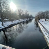 Photo taken at Alte Eisenbahnbrücke (Görlitzer Brücke) by Peter K. on 1/17/2024
