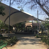Photo taken at Jardín Miguel Hidalgo (Azcapotzalco) by Joel G. on 3/13/2018