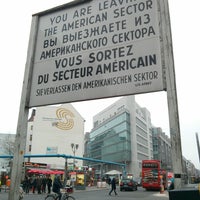 Photo taken at Checkpoint Charlie by Lethy B. on 11/18/2014
