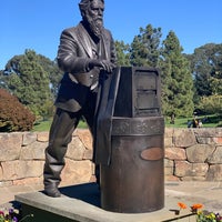 Photo taken at Eadweard James Muybridge Statue by Martin B. on 10/17/2020