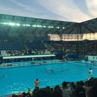 Photo taken at Арена для Водного Поло / Water Polo Arena by Анастасия П. on 8/3/2015