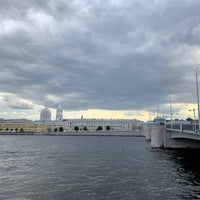 Photo taken at Tuchkov Bridge by Эльдар Б. on 8/5/2021