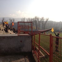 Photo taken at Stadion FK Makedonija GP by Marko A. on 11/24/2012