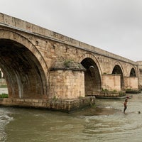 Photo taken at Goce Delcev Bridge by Öznur Ö on 4/9/2023