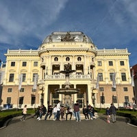 Photo taken at Historical Building of Slovak National Theatre by brian m. on 10/9/2022