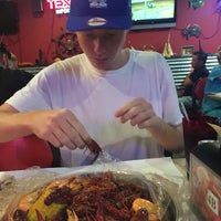 Photo taken at Crawfish Shack &amp;amp; Oyster Bar North by Tore G. on 10/14/2015