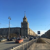Photo taken at Остановка «Парк Победы» by A on 4/6/2017