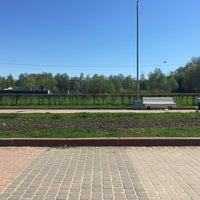 Photo taken at Поле у школы 184 by A on 5/5/2016