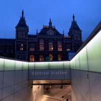 Photo taken at Metrostation Amsterdam Centraal by Marek H. on 12/26/2018