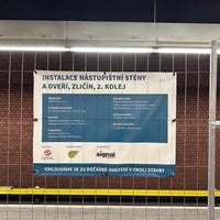 Photo taken at Metro =B= Zličín by Marek H. on 10/12/2023