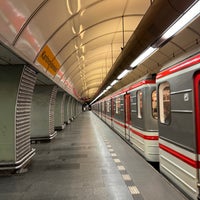 Photo taken at Metro =B= Karlovo náměstí by Marek H. on 12/11/2023