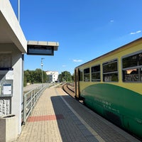 Photo taken at Železniční stanice Praha-Řeporyje by Marek H. on 8/11/2023
