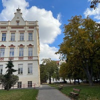 Photo taken at Nedvědovo náměstí by Marek H. on 10/16/2021