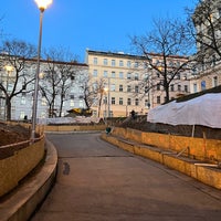 Photo taken at Čelakovského sady by Marek H. on 2/23/2022