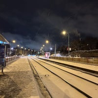 Photo taken at Hlušičkova (tram) by Marek H. on 1/21/2023